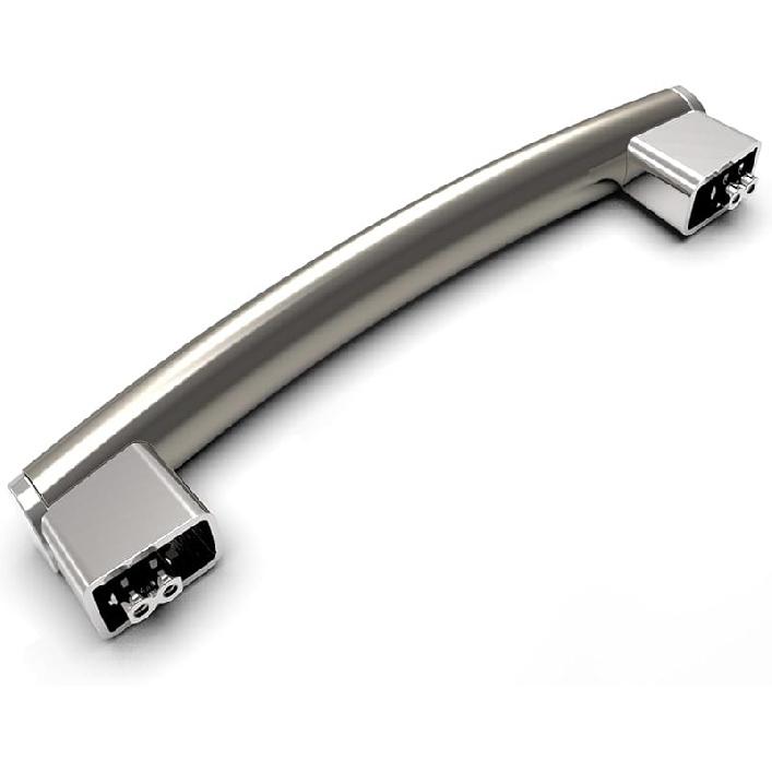 Обновленная ручка двери микроволновой печи GE WB15X26821 WB15X20402, Запчасти для микроволновых печей General Electric, JVM6175SK2SS JVM7195SK3SS JVM6175SK1SS 1