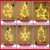 Weihnachts-LED-Saugnapf-Dekorationslicht