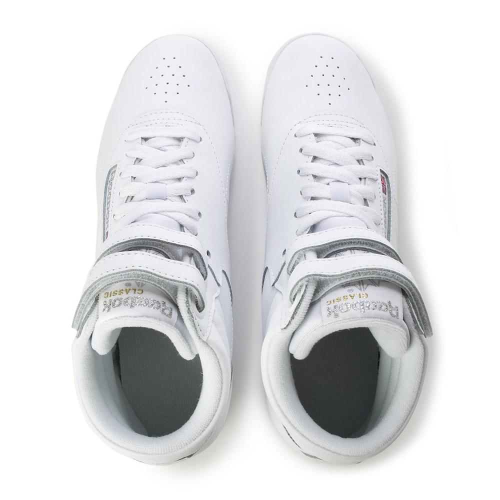 Reebok Freestyle High 100000103 Wht Silver