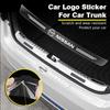 New Transparent Car Trunk Protective Sticker Emblem For Qashqai X J10 J11 Trail Tiida Teana Skyline Juke X-trail Almera