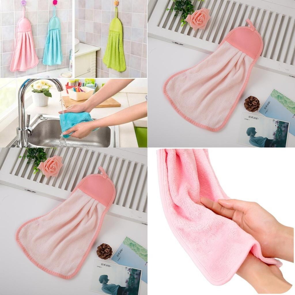 Ultra Soft Coral Velvet Hand Towel Ideal For Children With Absorbent Quality