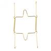 5 Sizes Wall Display Invisible Dish Hangers Adjustable Plate Spring Holder 1/5pc