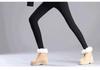 Leggings Vellutati Spessi a Vita Alta da Donna Taglie Forti