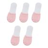 5 Pairs Non-slip Forefoot Socks Cotton Half Socks NEW Half Foot Toe Cover  Female