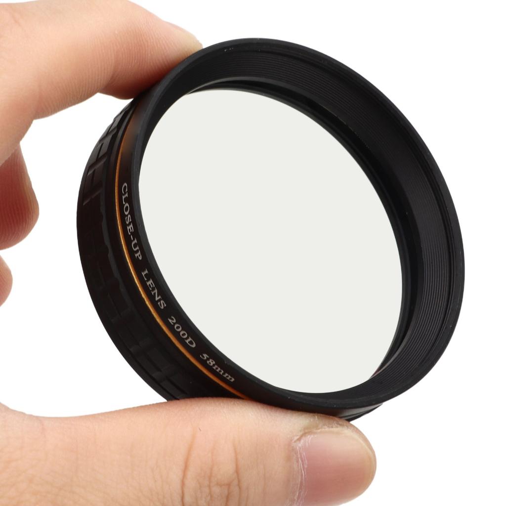 Lens Optical Glass Macro Filter for Shooting Flowers Jewelry Water Droplets