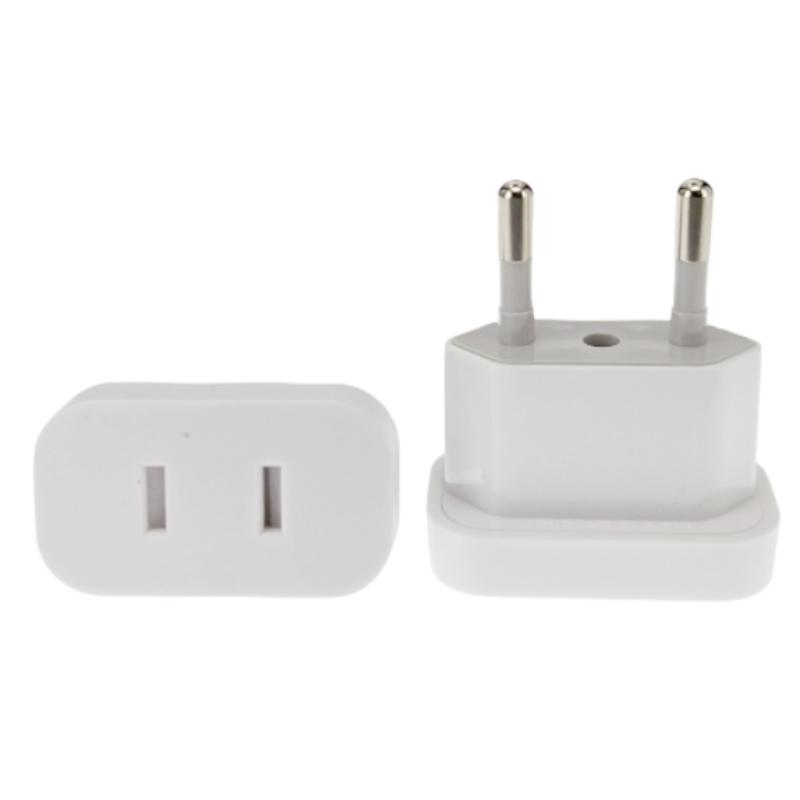 EU Steckeradapter US Zu EU Euro Korea Frankreich Reiseadapter CN China Zu Europäisch Russland 2-Pin AC Konverter Steckdose