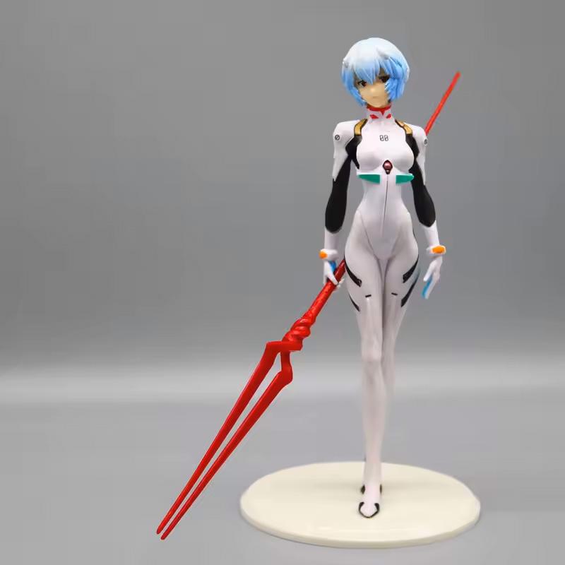 23cm New Evangelion Rei Figure Toys Doll Christmas Birthday Gift For Kids Girls