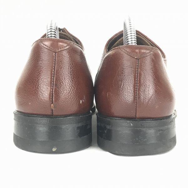 Vintage/ROBLEE/Goodyear Pebbled Leather U-Tip Skor/27.5/Brun/Klänning/Business(BEGAGNAD)