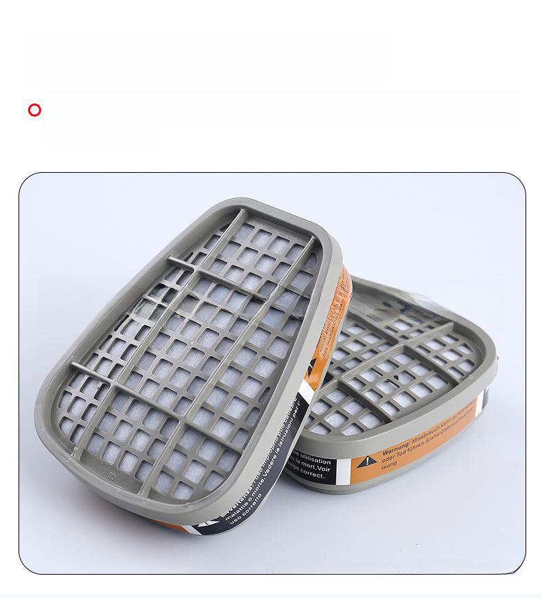 "6200 Protective Gas Mask for Spray Paint, Pesticides, Chemicals, and Formaldehyde"