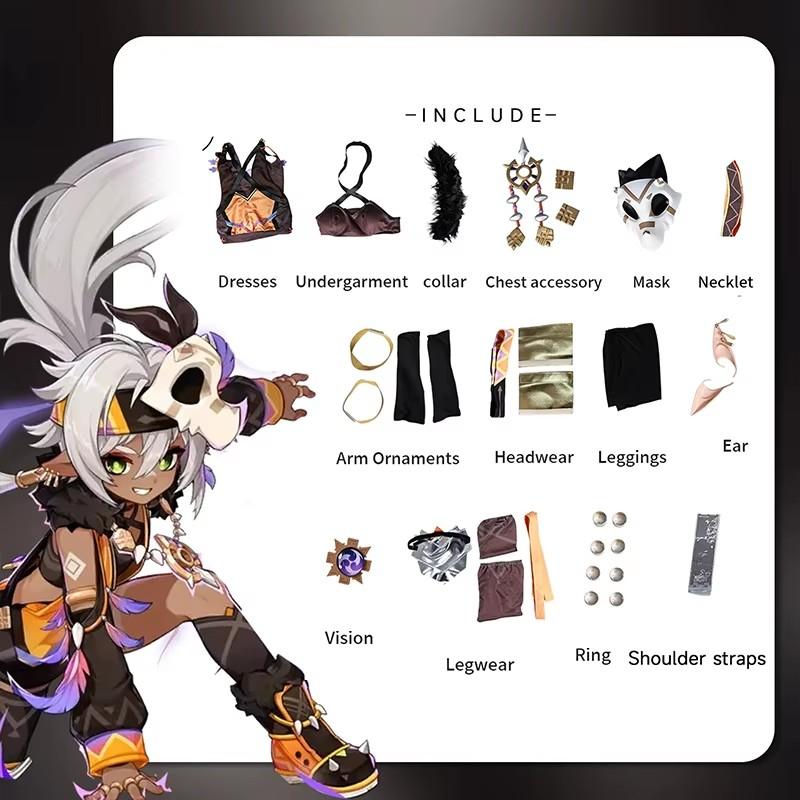 

Игра Genshin Impact Ианьсань Костюм для косплея Закаленный в расплавленном камне Ианьсань Женский Костюм для Хэллоуин-вечеринки S