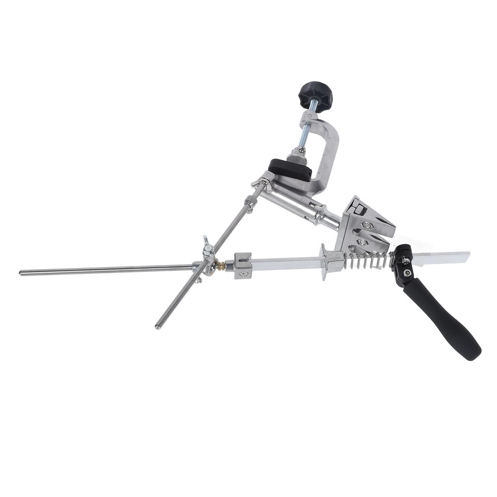 Knife Sharpening Stone Set 360 Degrees Rotation Sharpener Stand Blades Polishing Stone for Home Use