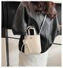 Chaonan Style Women's Shiny Red Crossbody Handbag - High-End Fashion Travel Bag