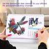 Koikify Diamond Art Desk Calendar 2026 – DIY Standing Flip Monthly Calendar, Decorative Tabletop Ornament for Home and Office, Creative Holiday &