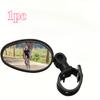 1/2PCS  Bike Mirrors, Acrylic Convex Oval Rearview for Cycling360° Rotatable Shockproof Handlebar Mount Mirrors for Mountain &