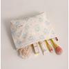 Portable Floral Canvas Cosmetic Bag for Women