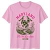 Maryland The Old Line State EST 1788 State Pride Unisexs Unisexs Graphic Tee