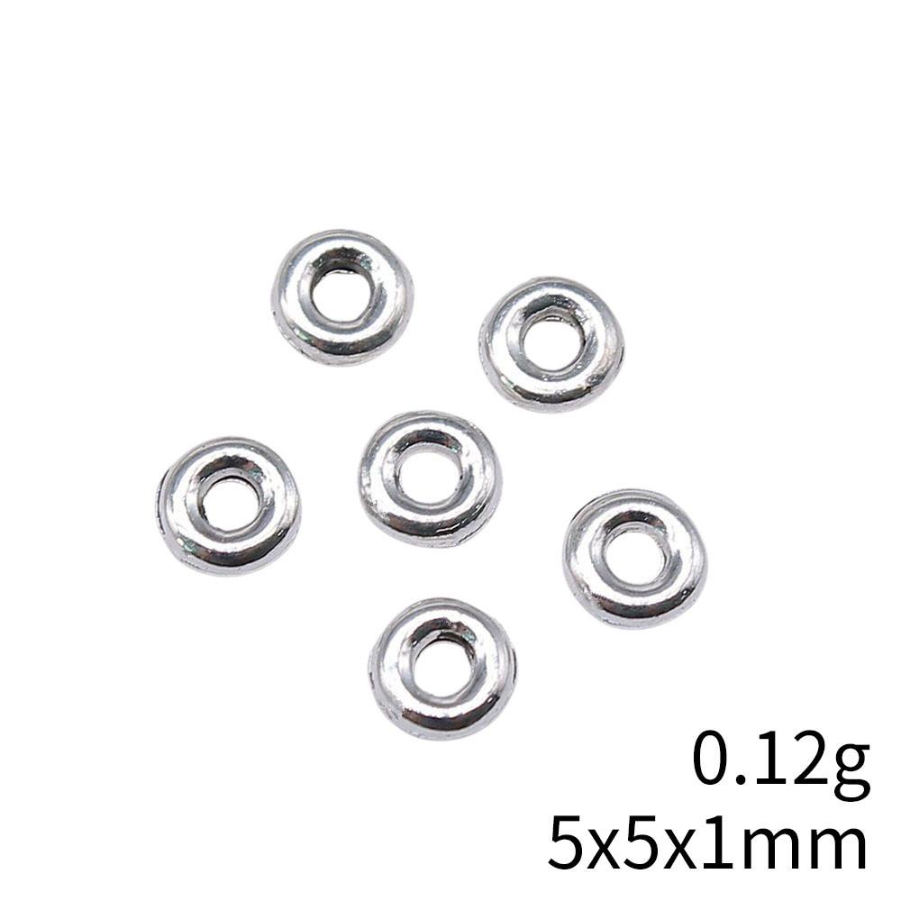 New Year's Day Jewelry Findings Small Torus Spacer Beads Accessories Parts Backpack Accessories