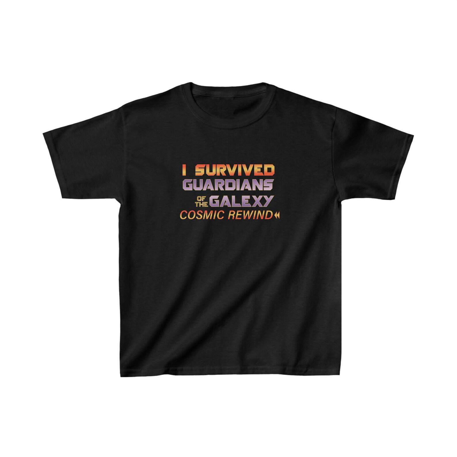 Kids I Survived Guardians of the Galaxy: Cosmic Rewind Disney World Movie Trip Vacation Holiday Family Trip Unisex T-Shirt shirt Gift 130
