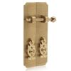 16cm Antique Drawer Handle Dragon Pattern Chinese Pull Handle Antique Elaborately Carved Bronze