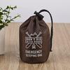 Down Jacket Sunscreen Clothing Storage Bag - Nylon Polyester Plaid, Portable Drawstring, Oxford Cloth