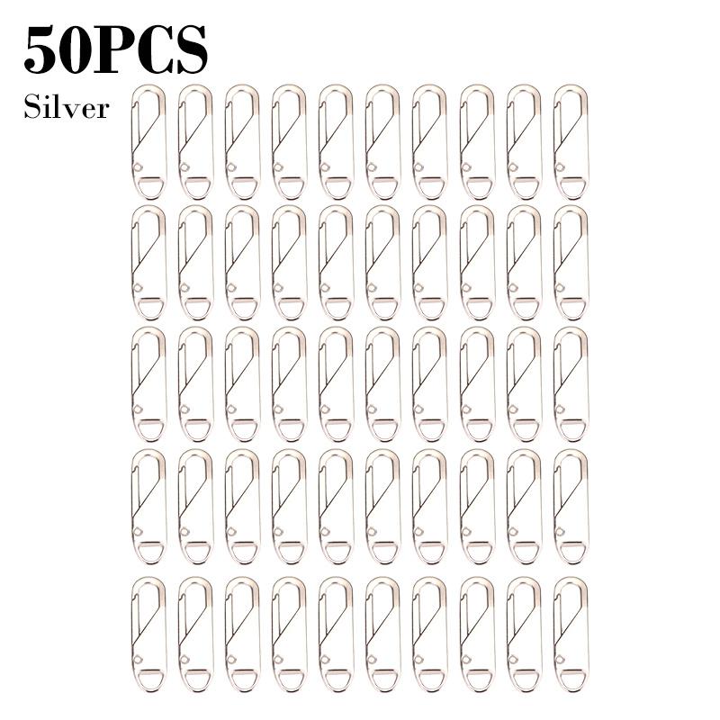 Reißverschluss-Schieber Werkzeuglos abnehmbarer Reißverschluss-Schieber Metalllegierung Abnehmbarer Reißverschluss-Schieber Universeller Ersatz-Reißverschluss-Schieber für Taschen, Kleidung