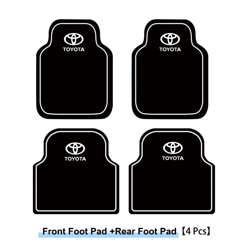 Car Diatom mud foot pad Automotive Anti Fouling Floor Mats for Toyota camry chr corolla rav4 yaris prius Hybrid prado Fortuner