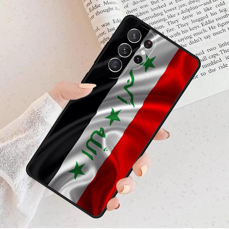 Iraq Flag Phone Case For Samsung Galaxy S25 S23 S30 S8 S21 S20 FE S24 S22 Note 10 20 S8 Plus lite Ultra