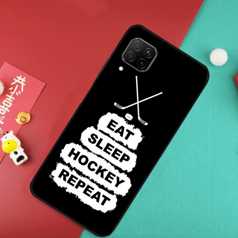 Ice Hockey Player For Huawei Nova 12S 9 10 SE 7i 8i 11i 12i Y60 Y61 Y70 Y72 Y73 Y90 Y91 P20 P30 P40 Lite Case