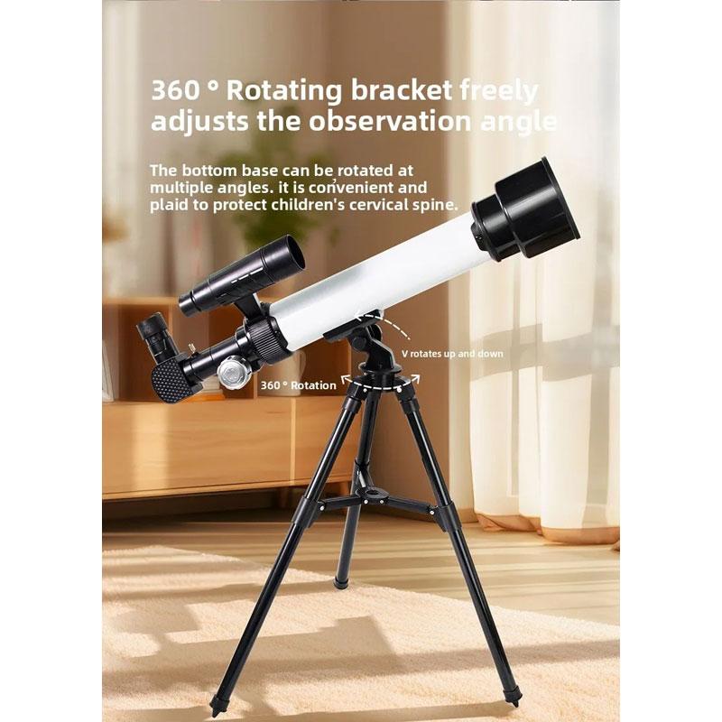 Astronomical Telescope Children Stargazing High Definition Scenery Professional Outdoor Star Students Birthday Gift Toys
