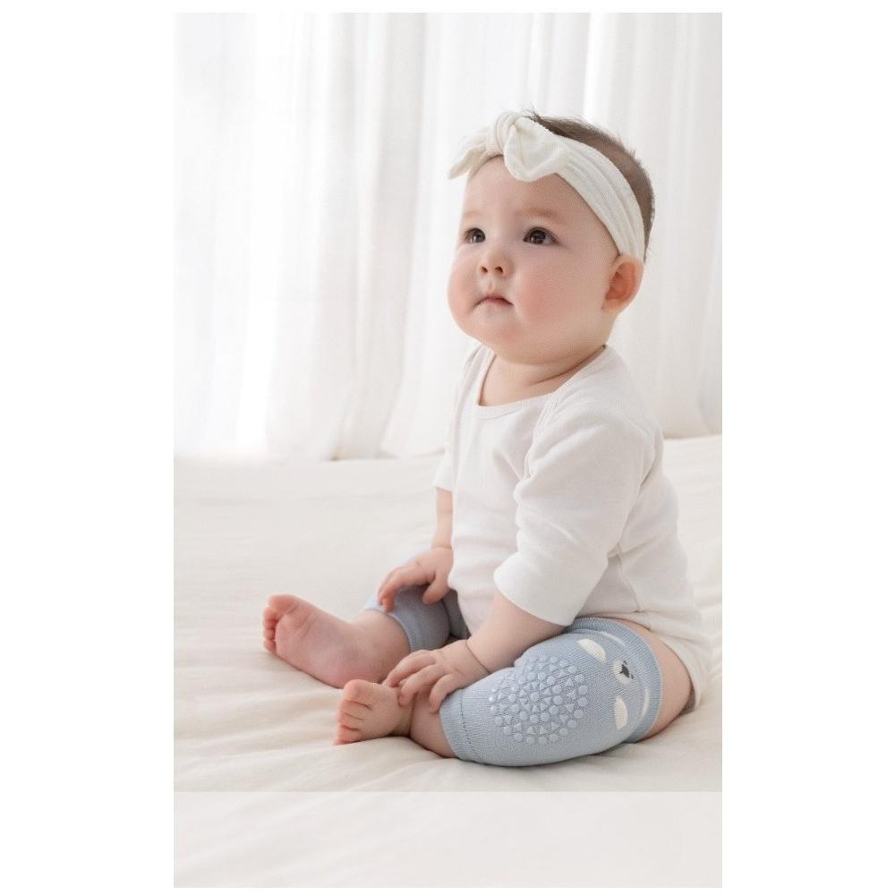 Baby Learning to Climb Knee Pads Baby Summer Mesh Children's Knee Pads Thin Cartoon Baby Learning to Climb Protective Gear Crawling Anti-drop