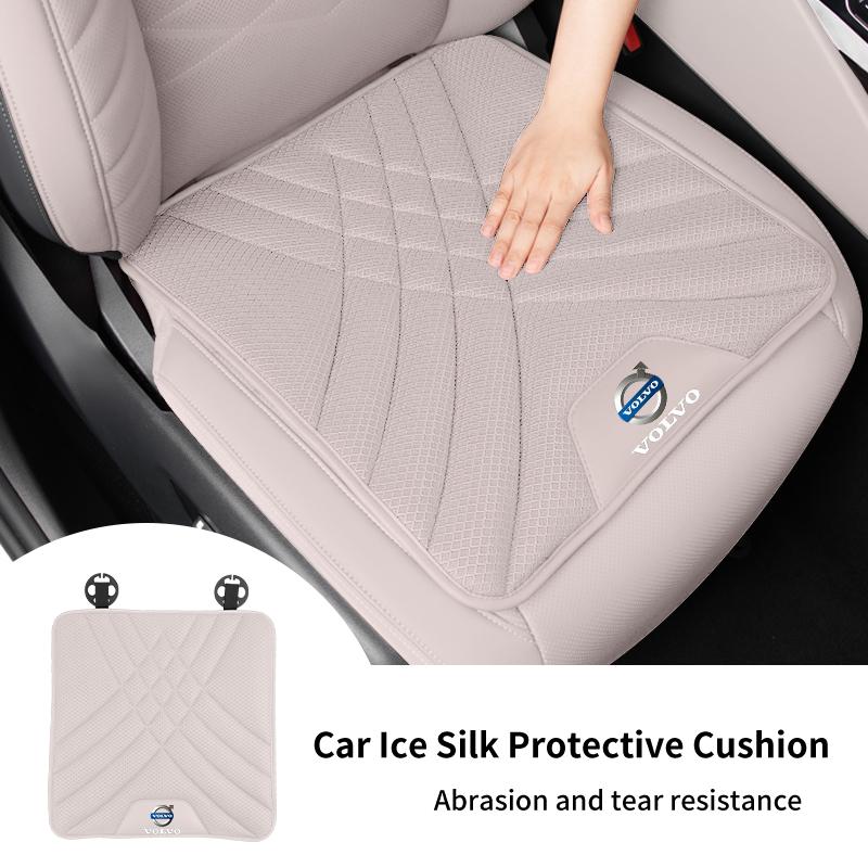Autoaufkleber Sitz Eis Seide Kissenpolster Anti-Rutsch Schützen Sitzbezug Matte Für Volvo V40 XC70 XC90 V70 V60 V50 S80 S40 AWD