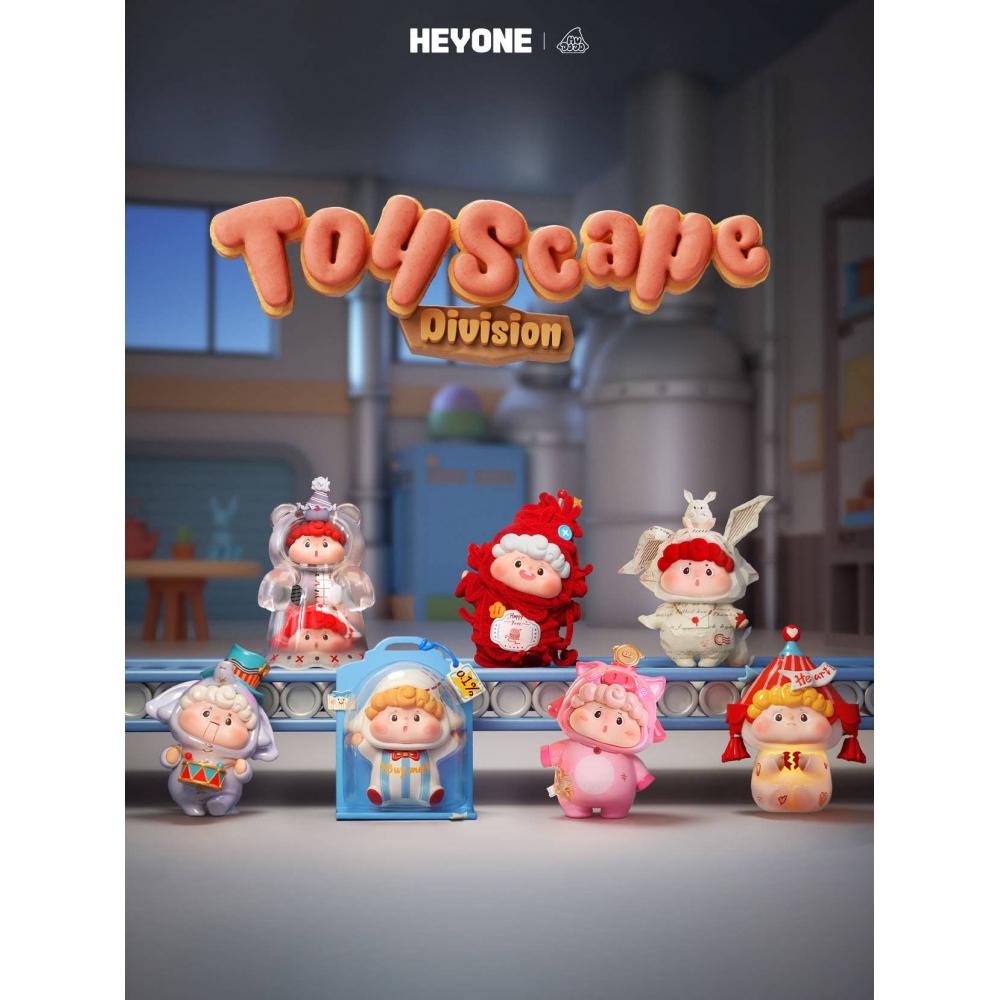 Null Hudodo Toyscape Division Series   Blind Box Figur 1 Box 6 Stk.