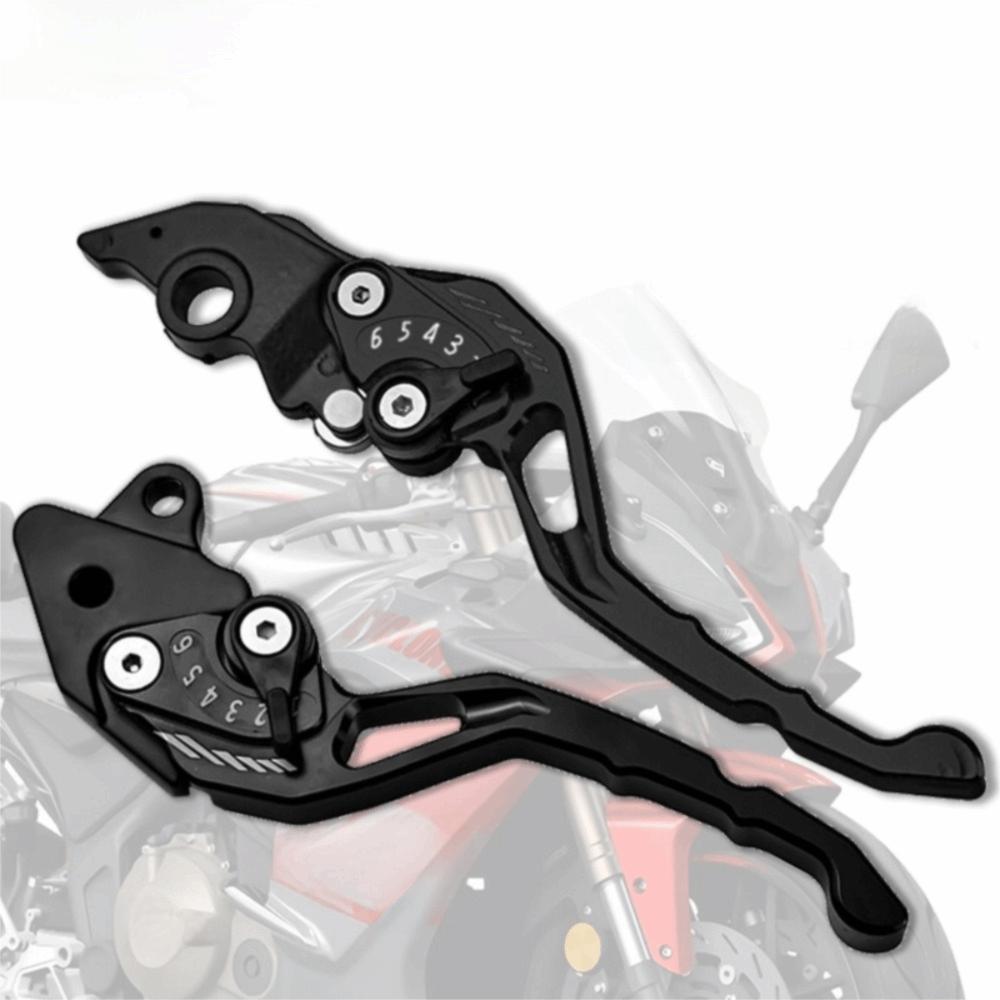 Aluminum Zinc Zinc Alloy Clutch Drum Brake Lever Adjustable Front and Rear Handbrake  Motorcycle Modification