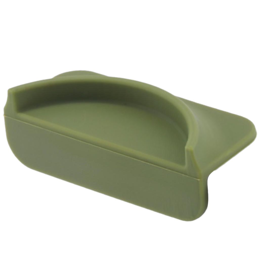 Nonslip Silicone Tamper Mat Durable Tamping Pad Silicone Coffee Pressing Powder Mats Corner Mat for Portafilters