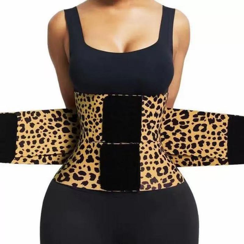 New Abdominal Belt Waist Trainer Plastic Belt Women's Belt Elastic Elastic Abdominal Belt Sports Belt
