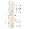 7pcs Zinc Alloy Material Coffee Spoons Set Swan Shaped Party Bar Spoon  Dessert Serving