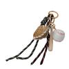 Elegant Baseball Keychain Bag Charm Practical Metal Key Holder Bags Pendant Stylish Purse Accessory For Women