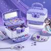 Kids Washable Makeup Girls Toys - Girls Makeup Kit For Kids Make Up Set Real - Pengj