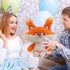 Raccoon Doll  Plush Toy Crazy Funny Doll Rag Doll Girl Sleeping Pillow Gift