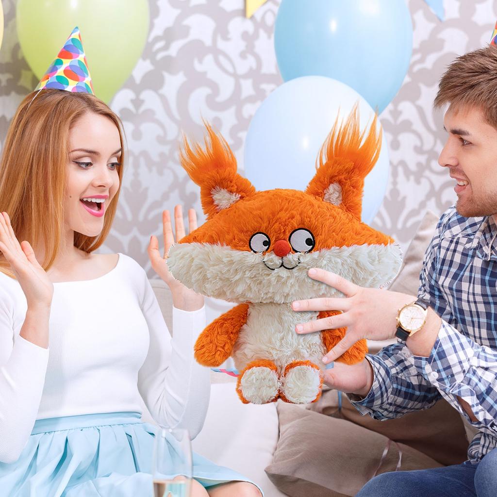 Raccoon Doll  Plush Toy Crazy Funny Doll Rag Doll Girl Sleeping Pillow Gift