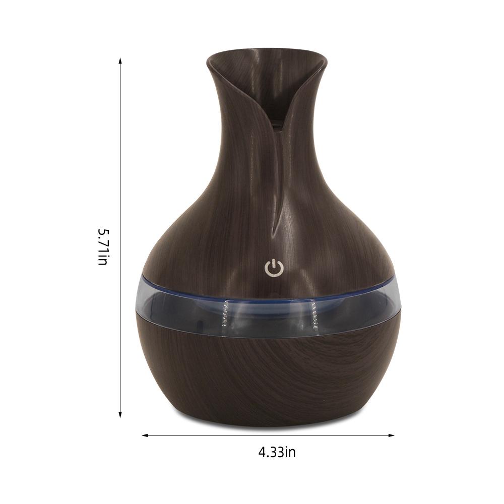 300ml USB Humidifier & Essential Oil Diffuser Quiet Mist with Auto Shut Off & Night Light