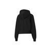 Puma Pi Printed Drawstring Short Sports Hoodie Women hoodies Black 531352-01