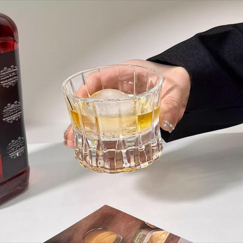 Shangqi Sword Pattern Engraved Whiskey Glass Set