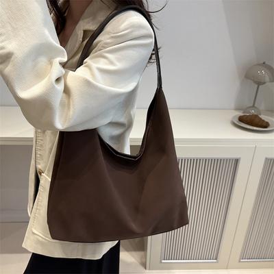 Neue Herbst- und Winter-Einfache Schultertasche mit großem Fassungsvermögen für Damen, Modische und vielseitige Achseltasche, Temperamentvolle, sanfte Pendler-Tragetasche