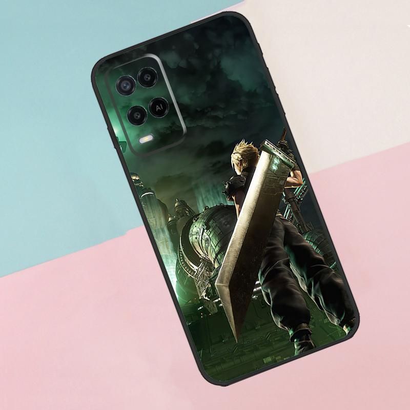 Final Fantasy For Oppo A74 A94 A54 A80 A78 A98 A40 A60 A18 A38 A58 A15 A17 A77 A57S A16 A76 A96 Phone Case