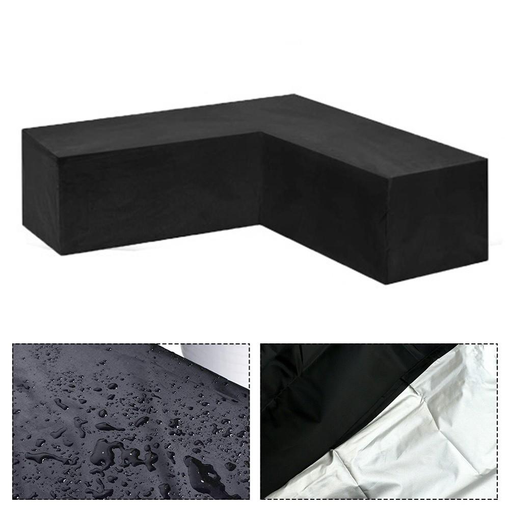 Protective Oxford Cloth Cover for Outdoor Corner Patio Sofa Garden Furniture