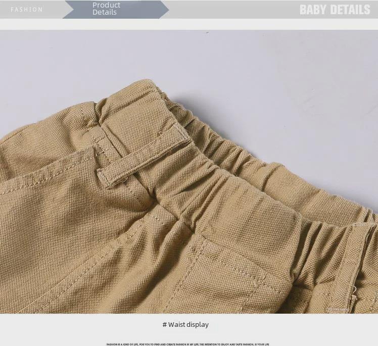 Boys' Summer Casual Loose Shorts - Stylish & Lightweight for Kids