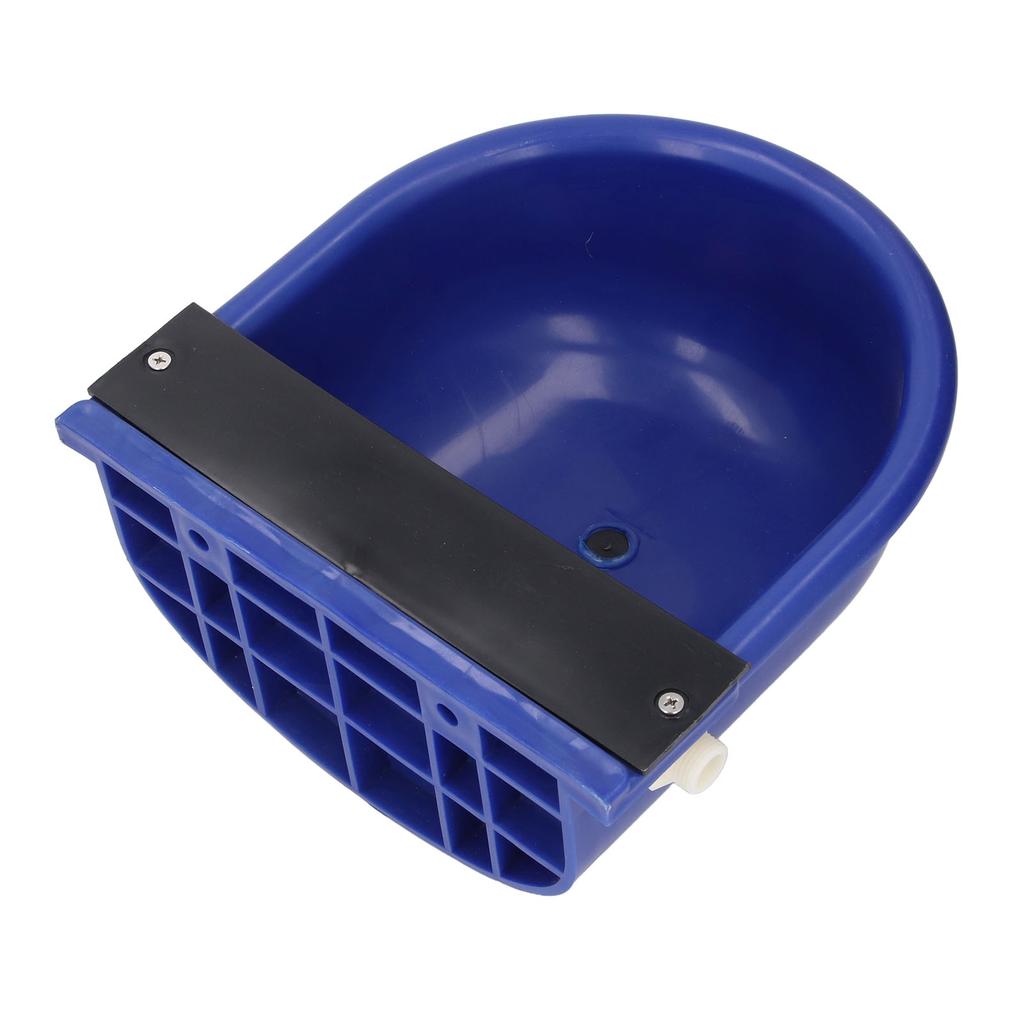 Livestock Water Bowl with Drainage Hole ABS Large Capacity Livestock Water Trough Bowl for Cattle