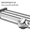 304 Stainless Steel Bathroom Towel & Storage Rack