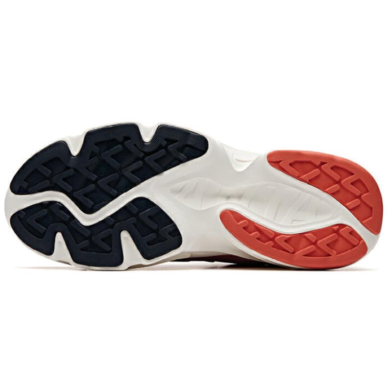 ANTA Life Collection Chunky Sneakers Men's Low top Orange White Black Sneakers